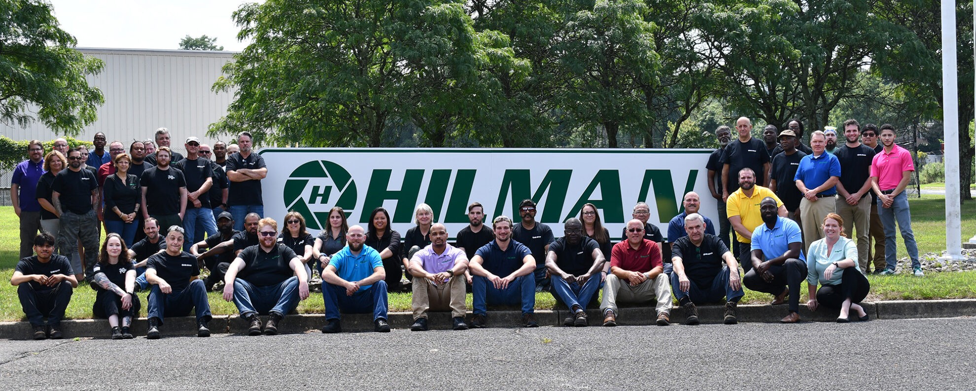 A group of Hilman Group Employess